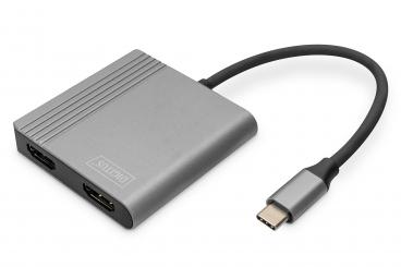 USB Type-C 4K 2in1 HDMI Grafik-Adapter 